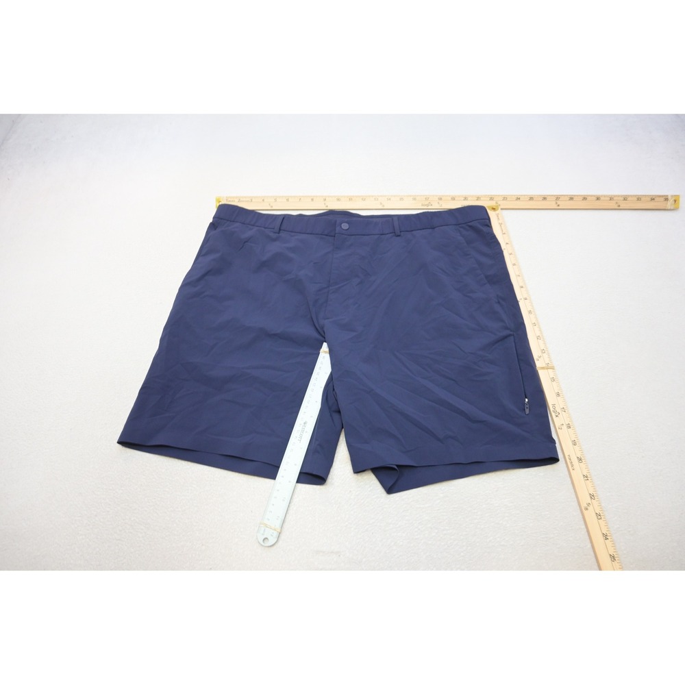 RLX Ralph Lauren Golf Shorts Mens 42 Navy Blue Tailored Performance Excellent